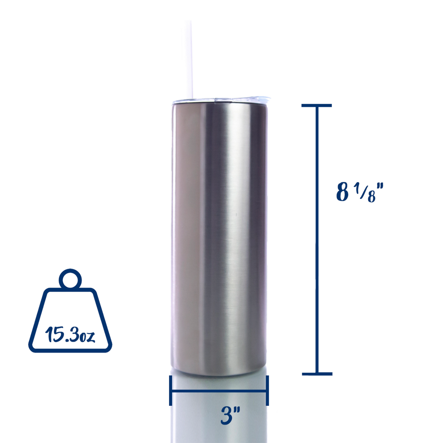 25oz STRAIGHT DUO SKINNY TUMBLER CASE (25 UNITS)