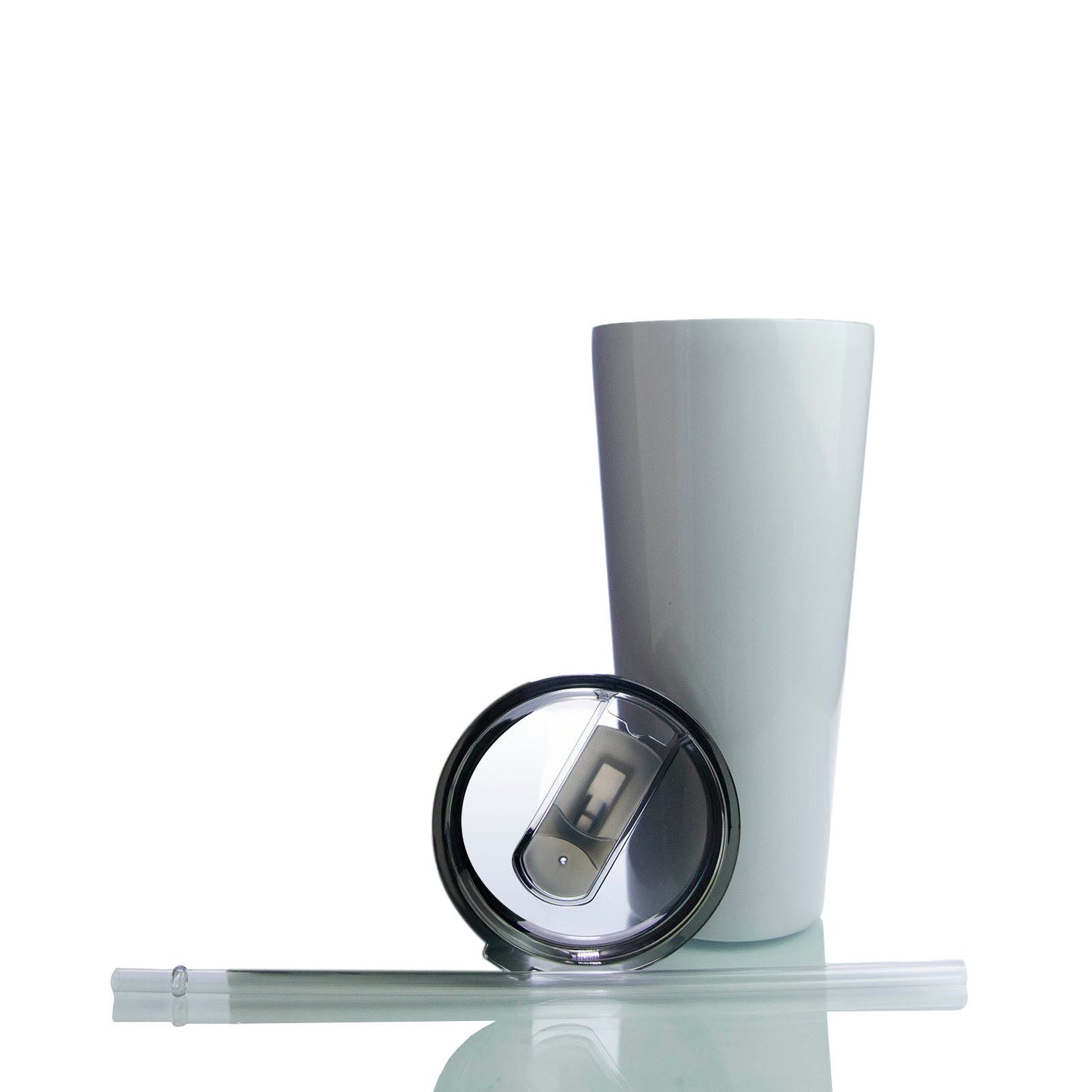 32oz SUBLIMATABLE SLIM TUMBLER W STRAW CASE (24 UNITS)