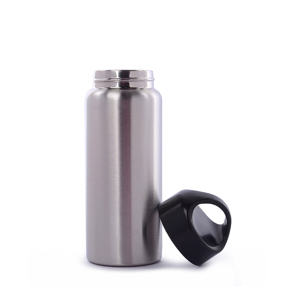 Sports Water Bottle With Carry On Screw Lid
