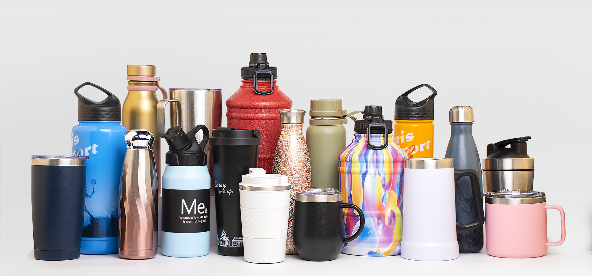 Insulated Stainless Steel Water Bottles, Tumblers & Mugs Manufacter