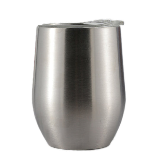 12 oz STAINLESS STEEL STEMLESS WINE TUMBLER