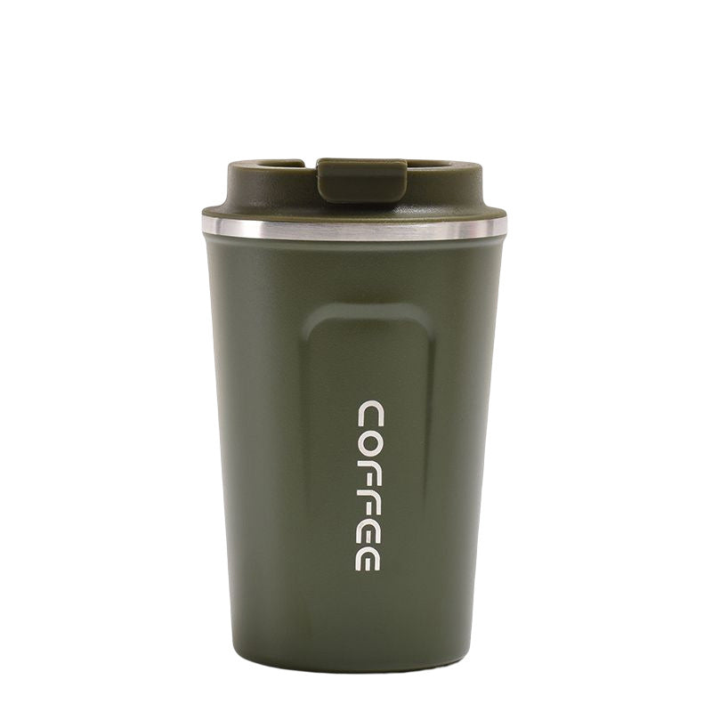 12oz VACUUM COFFEE TUMBLER CASE (50 UNITS) - Navy Green