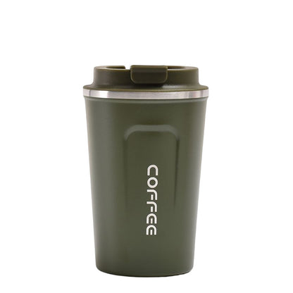 12oz VACUUM COFFEE TUMBLER CASE (50 UNITS) - Navy Green