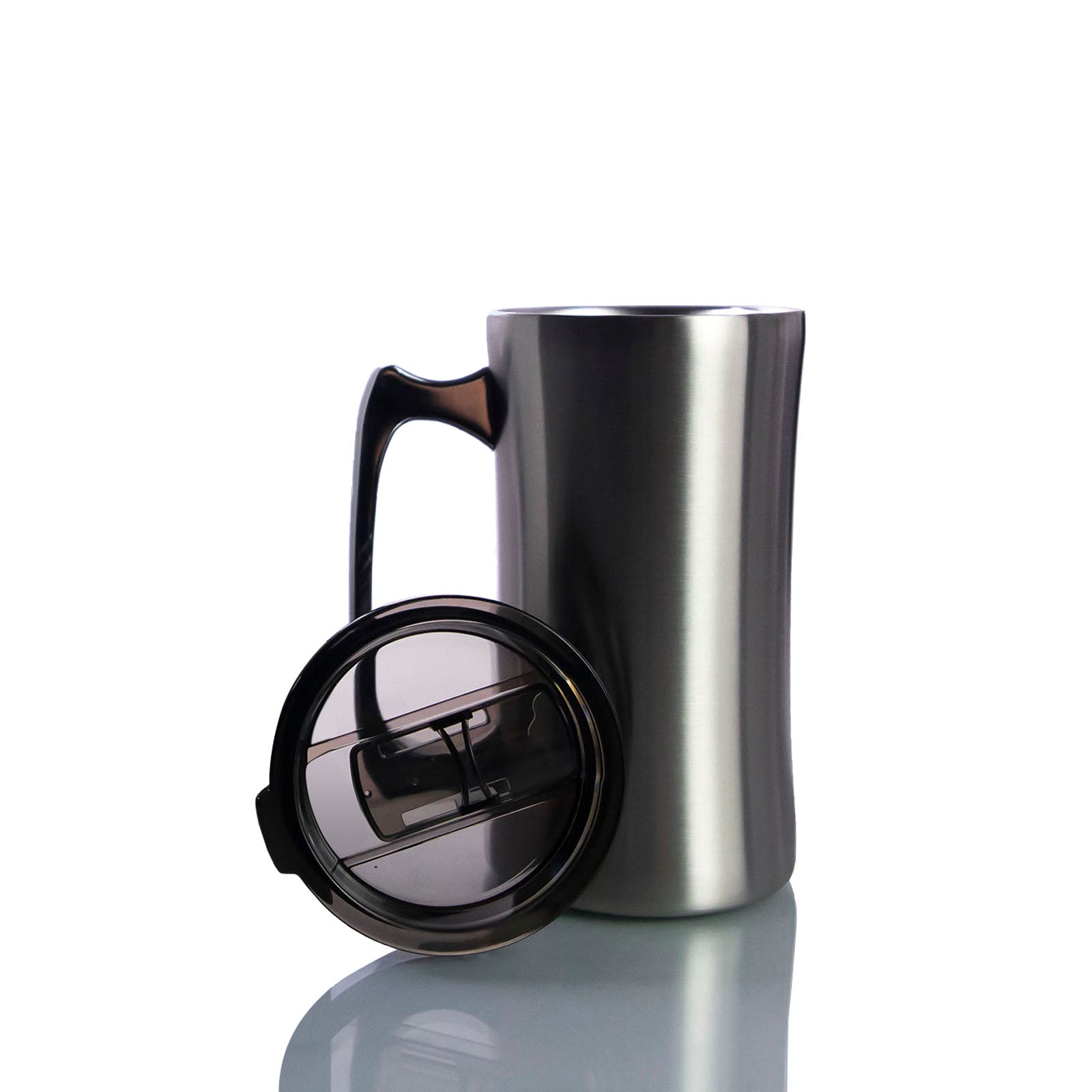 Metal Coffee Mug with Lid (24/case)