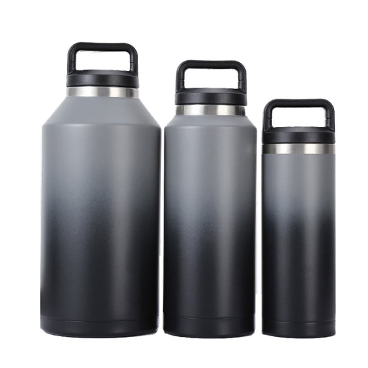 Sloping Shoulder Straight Insulated Water Bottle