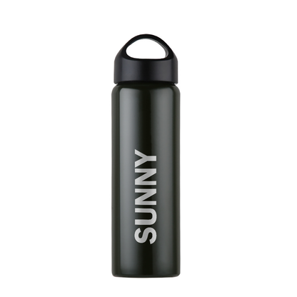 Sports Water Bottle With Carry On Screw Lid