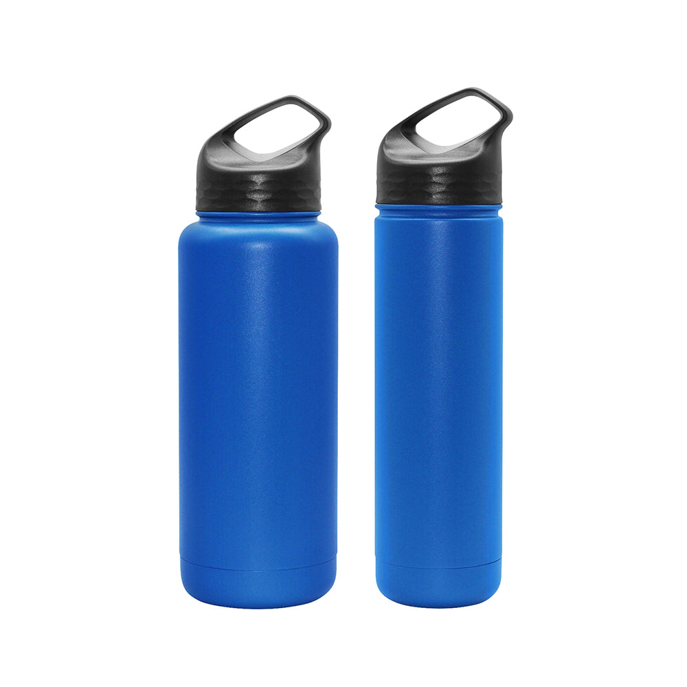 Thermos de sport à large ouverture, bouteille d'eau en acier inoxydable à double paroi de 25 oz/40 oz