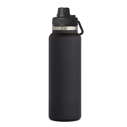 Wide Mouth Vacuum Flask, Double Wall Stainless Steel Water Bottle